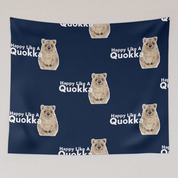 Item preview, Happy Like A Quokka(1) designed and sold by CorbinEric.