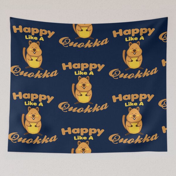 Item preview, HAPPY LIKE A QUOKKA, a gift for animals lovers Premium  designed and sold by CorbinEric.