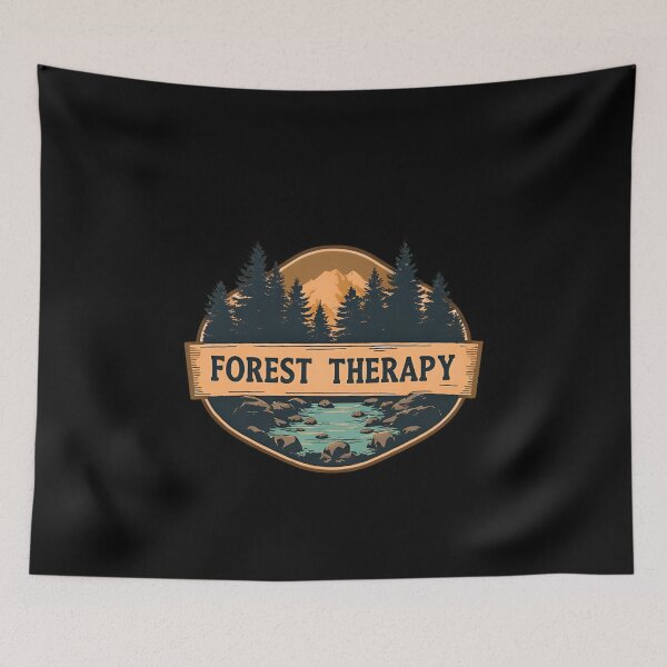 Item preview, Forest Therapy | Hiking and Camping Wilderness Tee designed and sold by typoinspired.