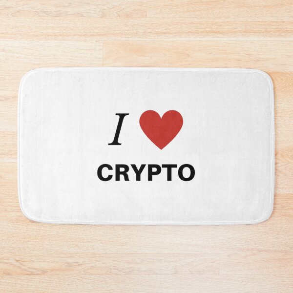 Item preview, I love Crypto Bitcoin dogecoin team community Safemoon litecoin   designed and sold by CorbinEric.