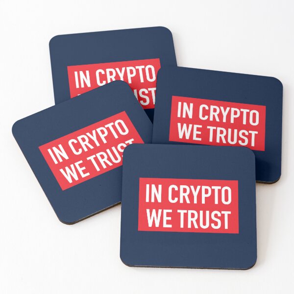 Item preview, In Crypto We Trust   designed and sold by CorbinEric.