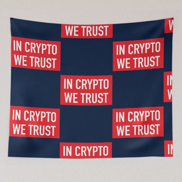 Item preview, In Crypto We Trust   designed and sold by CorbinEric.