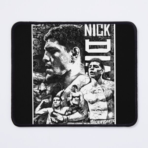 Item preview, Dibujo en blanco y negro de Nick Diaz designed and sold by JAIRURROLA.