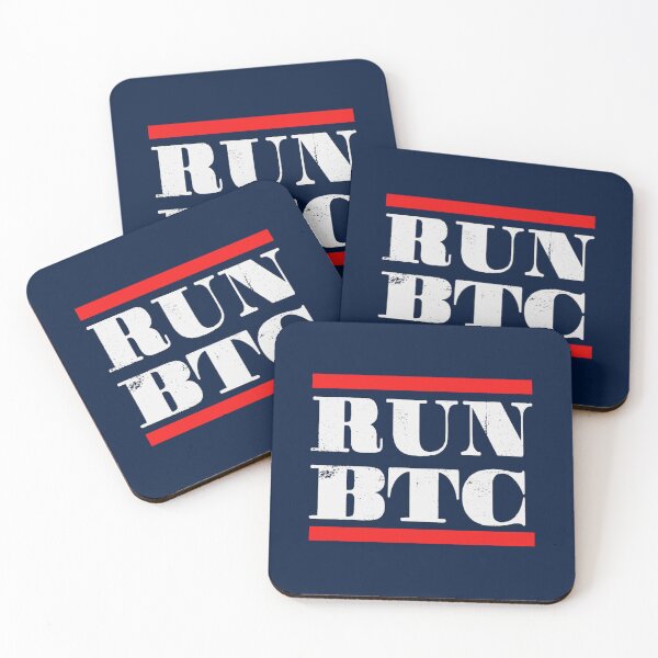 Item preview, Run BTC , bitcoin lovers and Bitcoin HODLers designed and sold by CorbinEric.