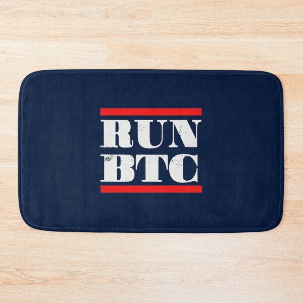 Item preview, Run BTC , bitcoin lovers and Bitcoin HODLers designed and sold by CorbinEric.