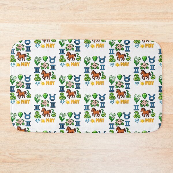 Item preview, Pixel Art May Sticker Set designed and sold by BrushAndBreathe.