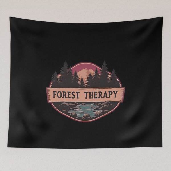 Item preview, Forest Therapy | Outdoor Explorer Wilderness Camping Tee designed and sold by typoinspired.