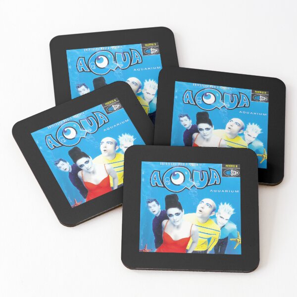 Item preview, Aqua Aquarium Album Cover designed and sold by CatherineBouvet.