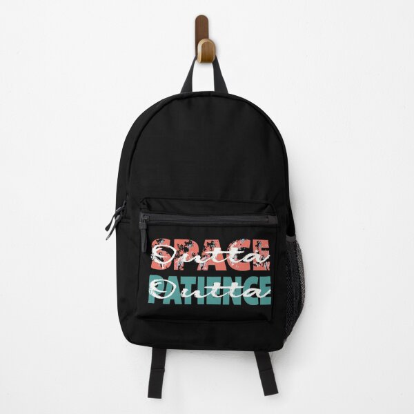 Item preview, Outta Space, Outta Patience Slogan design, red and green, destressed design for dark background designed and sold by Pink&Blue  @pink.and.blue_studio.