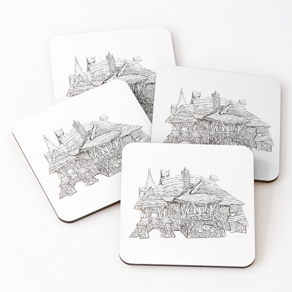 Item preview, Witch Cottage Illustration designed and sold by sullivaander.