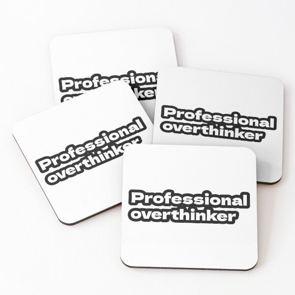 Item preview,  Professional Overthinker (White) designed and sold by Premex.