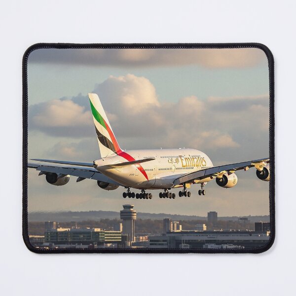 Item preview, Emirates Airbus A380 Graceful Landing designed and sold by Skyframe Aviation.