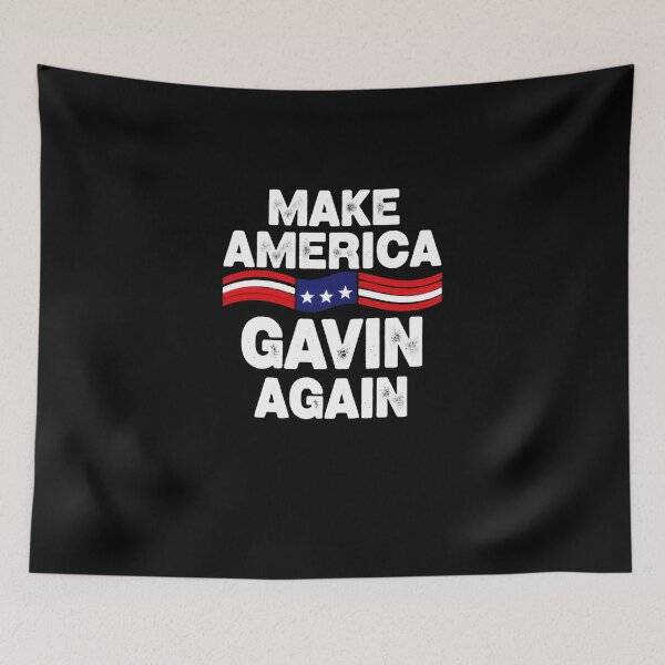 Item preview, Make America Gavin Again - Election 2028 Newsom Future Funny Politics Quote  designed and sold by GTOxyz117.