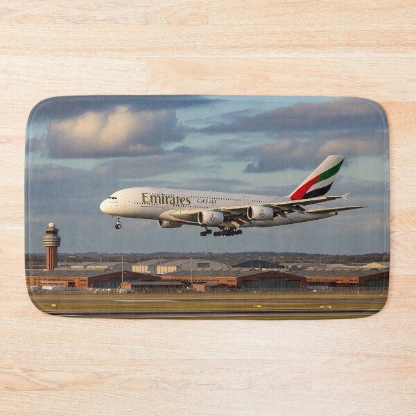 Item preview, Emirates Airbus A380 Graceful Landing designed and sold by Skyframe Aviation.