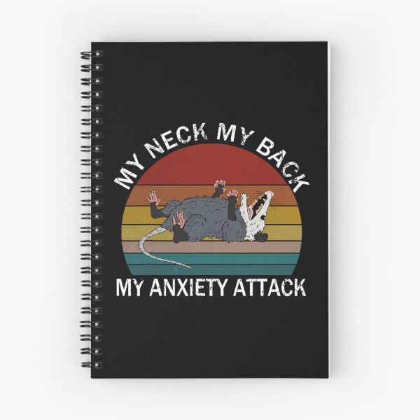 Item preview, My Neck My Back My Anxiety Attack Opossum Sunset 		 designed and sold by roqrqnqxdxa31.