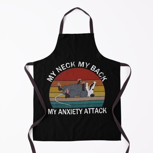 Item preview, My Neck My Back My Anxiety Attack Opossum Sunset designed and sold by roqrqnqxdxa31.