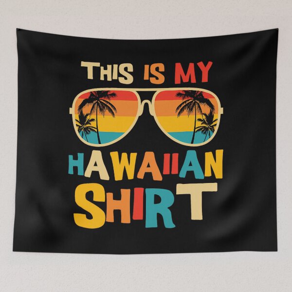Item preview, This Is My Hawaiian 	 Tropical Luau Costume Party Hawaii 	1	 designed and sold by kwxlijzsit82.