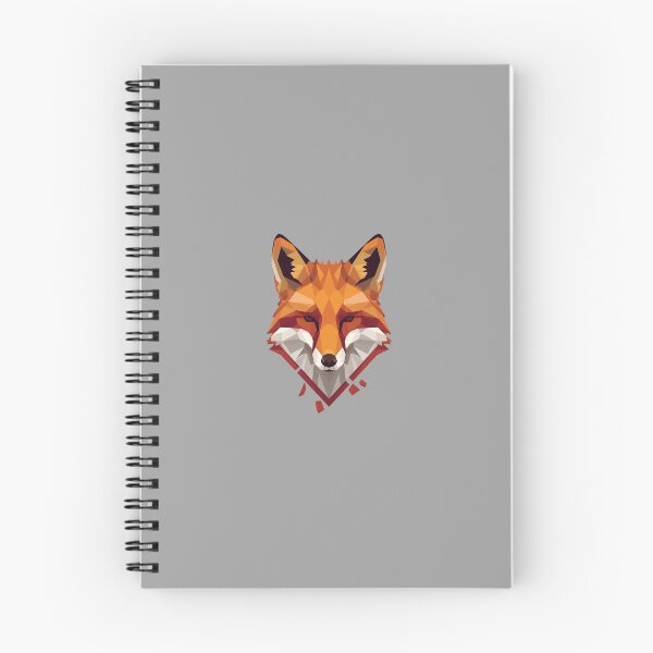 Item preview, Polygonal Fox Head Illustration in Low-Poly Geometric Style with Vibrant Orange and Abstract Fragments designed and sold by PixelVibe782.