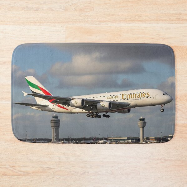 Item preview, Emirates Airbus A380 Graceful Landing designed and sold by Skyframe Aviation.