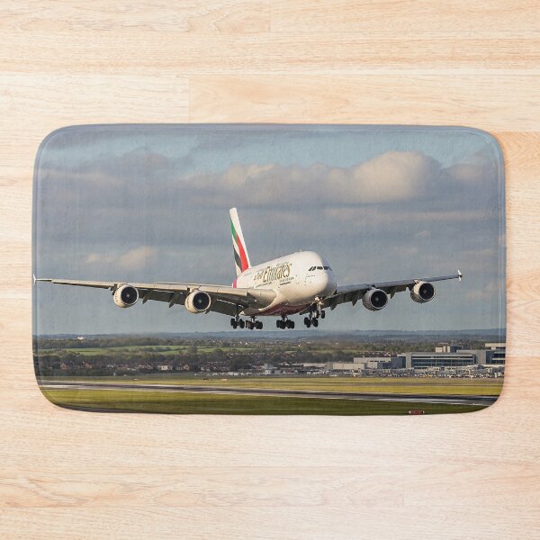 Item preview, Emirates Airbus A380 Graceful Landing designed and sold by Skyframe Aviation.