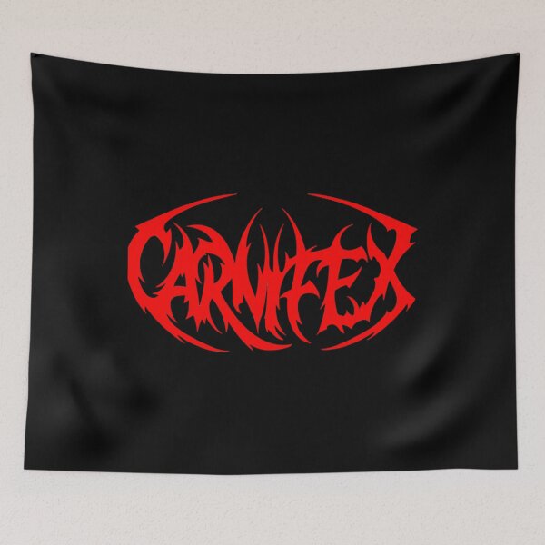 Item preview, Red Logoo Carnifex Band Limited Edition Retro Style designed and sold by BertrandMarques.