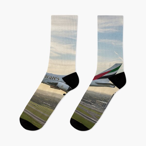 Item preview, Emirates Airbus A380 Graceful Landing designed and sold by Skyframe Aviation.