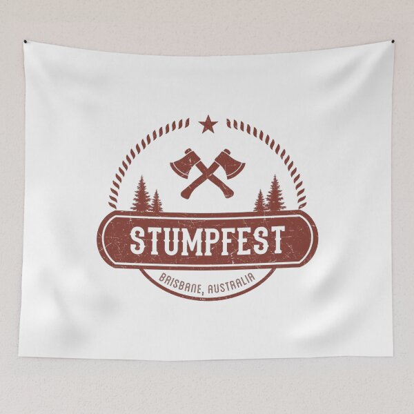 Item preview, Stumpfest - Brisbane Australia T-Shirt designed and sold by BraedenLark.