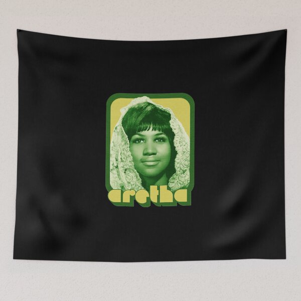 Item preview, Aretha Franklin - 70s Soul Queen - Retro Music Icon  designed and sold by xamiueiux.