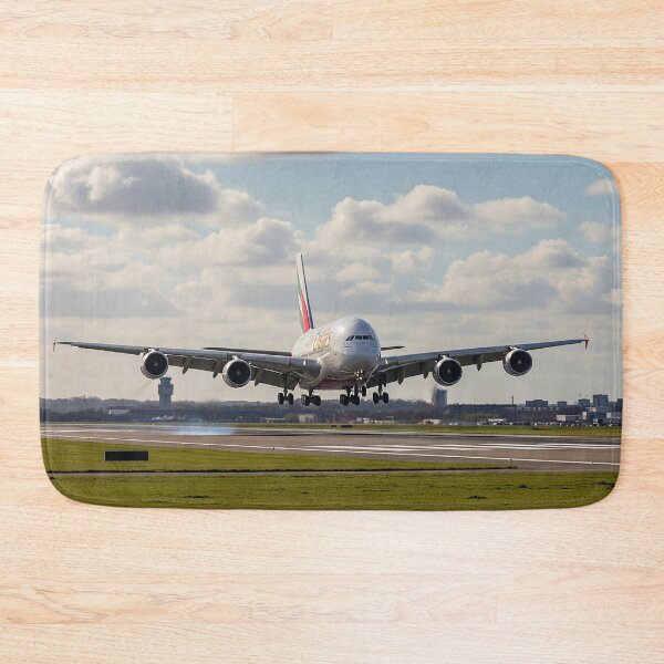 Item preview, Emirates Airbus A380 Graceful Landing designed and sold by Skyframe Aviation.