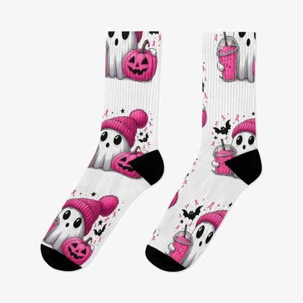 Item preview, Spooky Ghost Breast Cancer designed and sold by RebeccaLittlee.