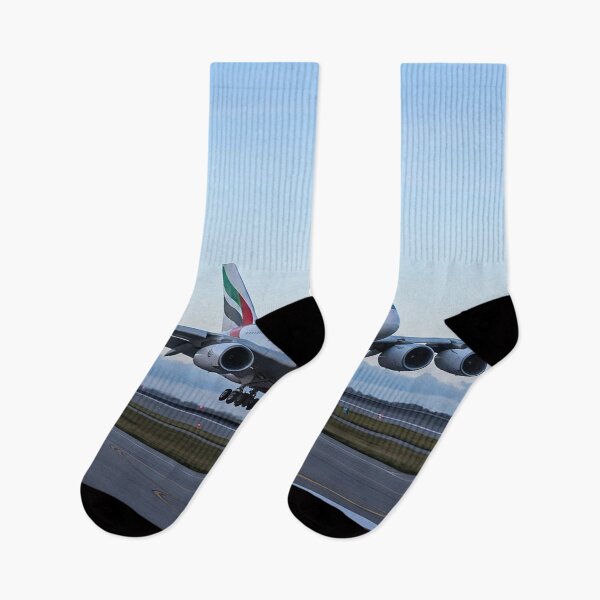 Item preview, Emirates Airbus A380 Graceful Landing designed and sold by Skyframe Aviation.