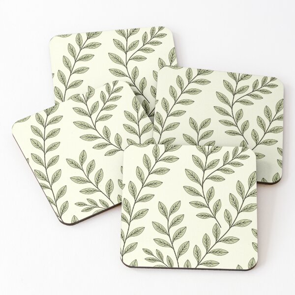 Item preview, Light Green Theme, Botanical Leaves, Minimalist Modern Stylize, light green background, Repeated Texture Pattern (image size 8320x12480) designed and sold by Digital-Davinci.