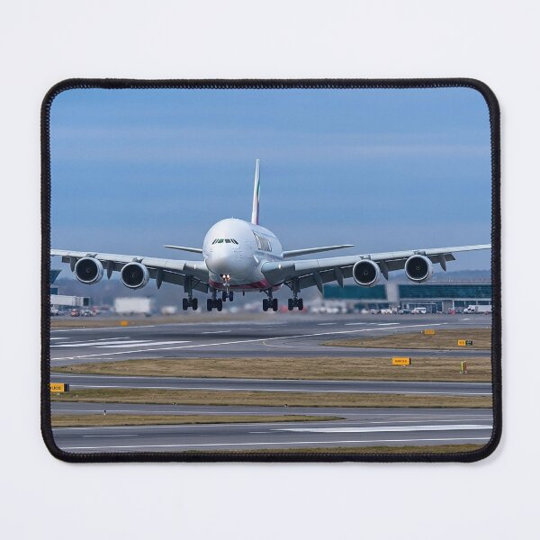 Item preview, Emirates Airbus A380 Graceful Landing designed and sold by Skyframe Aviation.