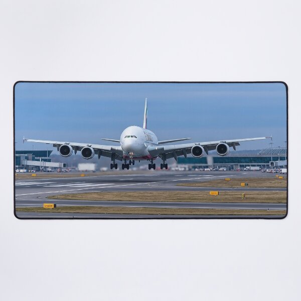 Item preview, Emirates Airbus A380 Graceful Landing designed and sold by Skyframe Aviation.