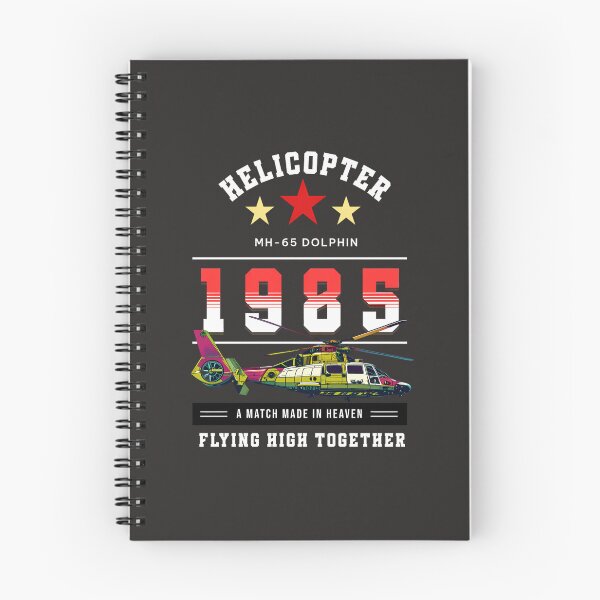 Item preview, Retro Military Helicopter Art 1985 designed and sold by UniquetyDesign.