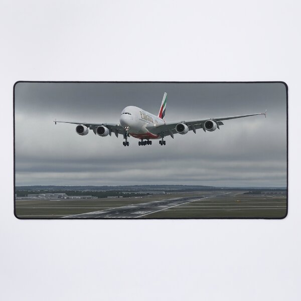 Item preview, Emirates Airbus A380 Graceful Landing designed and sold by Skyframe Aviation.