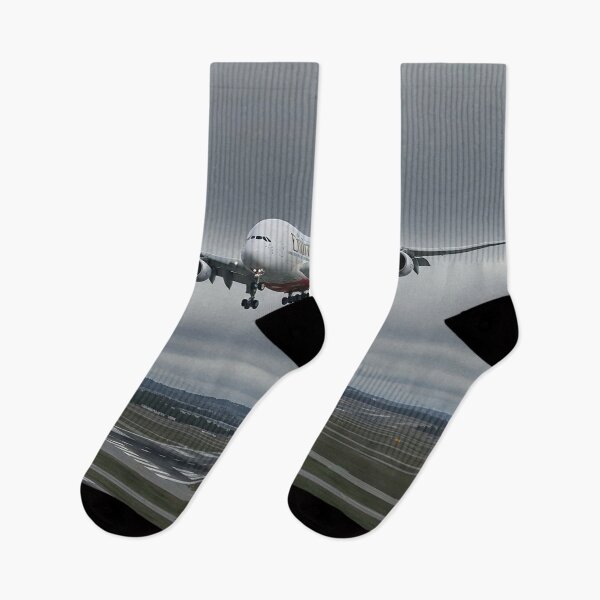 Item preview, Emirates Airbus A380 Graceful Landing designed and sold by Skyframe Aviation.