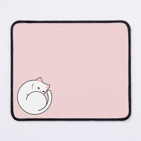 Item preview, White Cat Sleeping in a Circle designed and sold by missnisa.