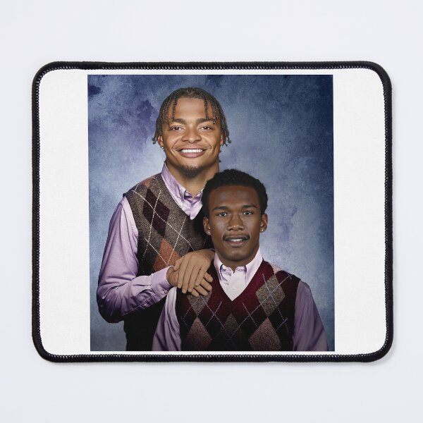 Item preview, Justin Fields Garrett Wilson Football designed and sold by AShanDome.