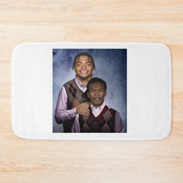 Item preview, Justin Fields Garrett Wilson Football designed and sold by AShanDome.