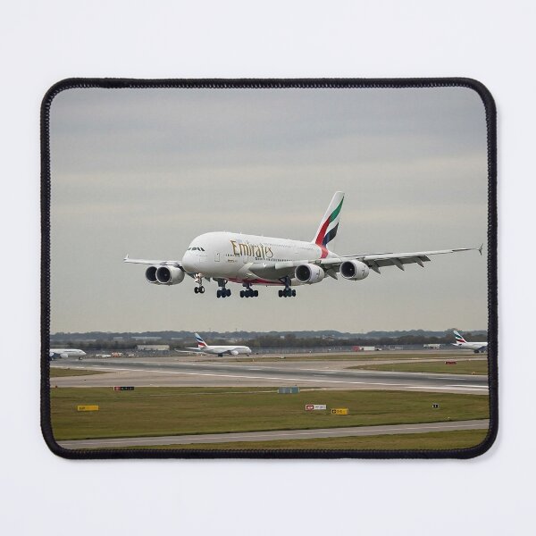 Item preview, Emirates Airbus A380 Graceful Landing designed and sold by Skyframe Aviation.