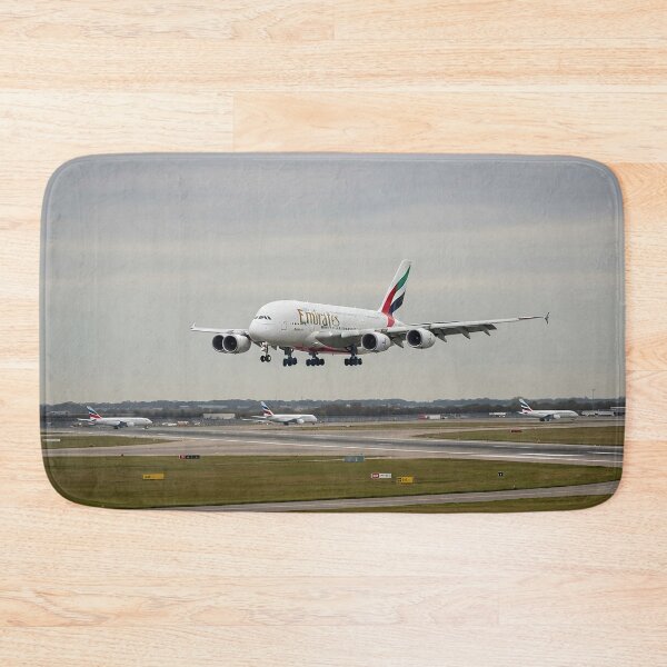 Item preview, Emirates Airbus A380 Graceful Landing designed and sold by Skyframe Aviation.