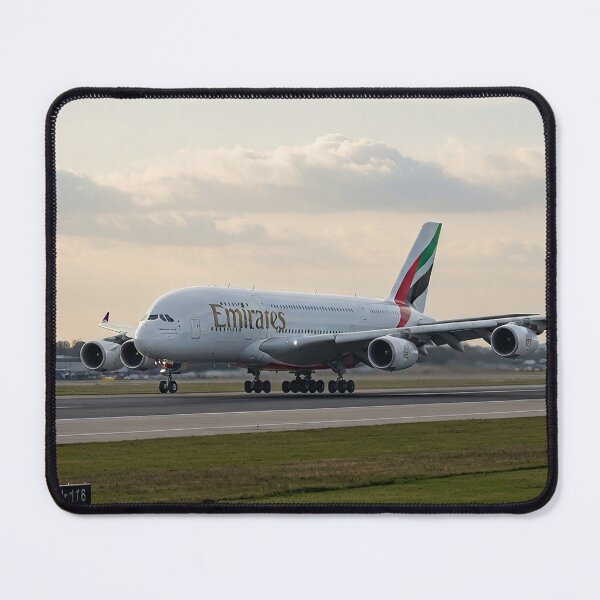 Item preview, Emirates Airbus A380 Graceful Landing designed and sold by Skyframe Aviation.