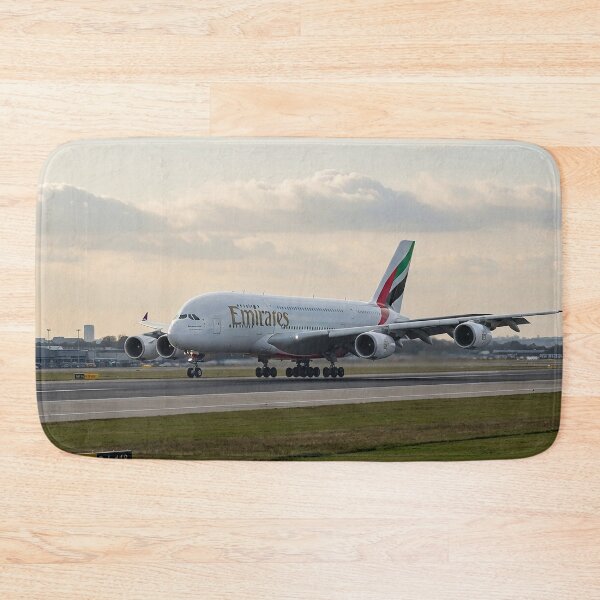Item preview, Emirates Airbus A380 Graceful Landing designed and sold by Skyframe Aviation.
