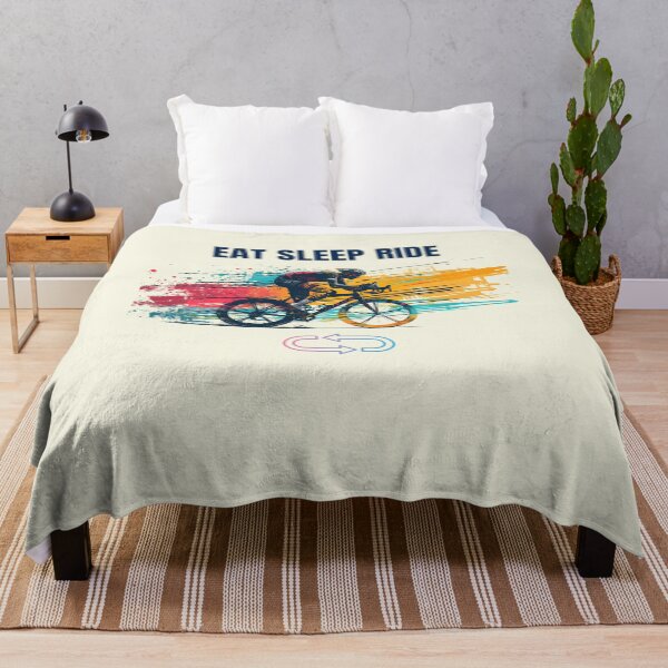 Item preview, Eat Sleep Ride Repeat Cycling T-Shirt | Funny Gift for Cyclists & Bike Lovers designed and sold by endurothreads.