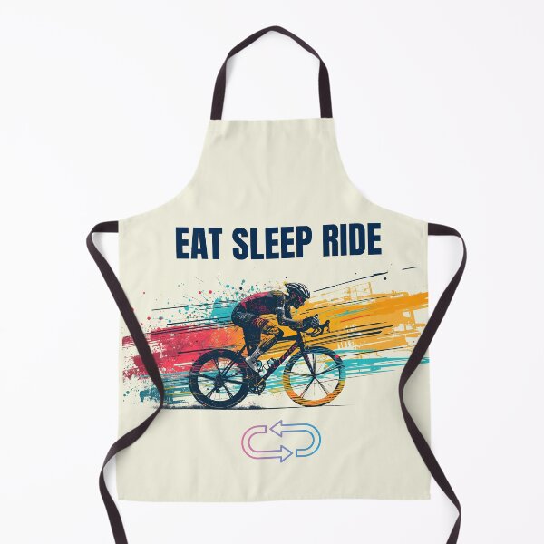 Item preview, Eat Sleep Ride Repeat Cycling T-Shirt | Funny Gift for Cyclists & Bike Lovers designed and sold by endurothreads.
