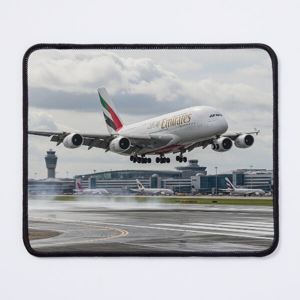 Item preview, Emirates Airbus A380 Graceful Landing designed and sold by Skyframe Aviation.