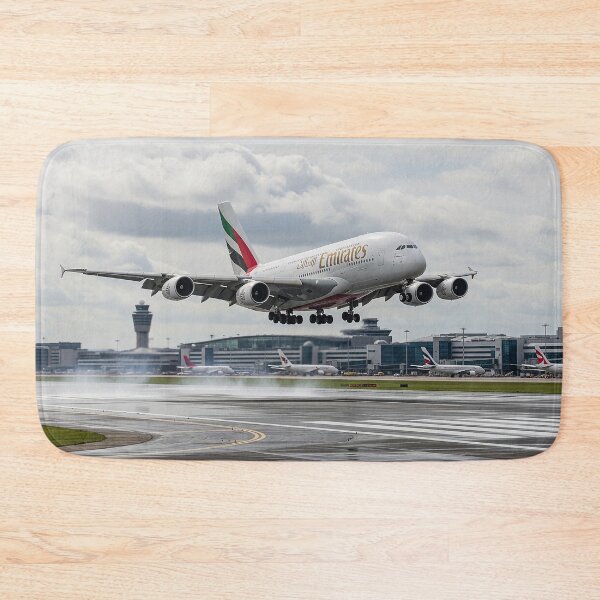 Item preview, Emirates Airbus A380 Graceful Landing designed and sold by Skyframe Aviation.