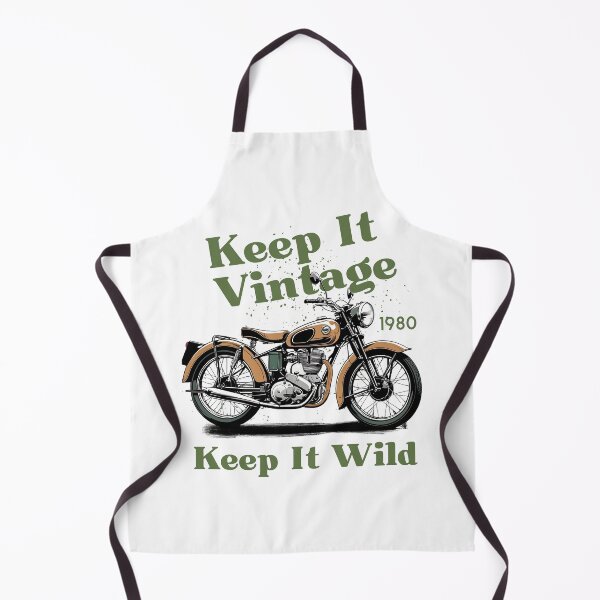 Item preview, Keep It Vintage Keep It Wild Retro Motorcycle designed and sold by berwies.