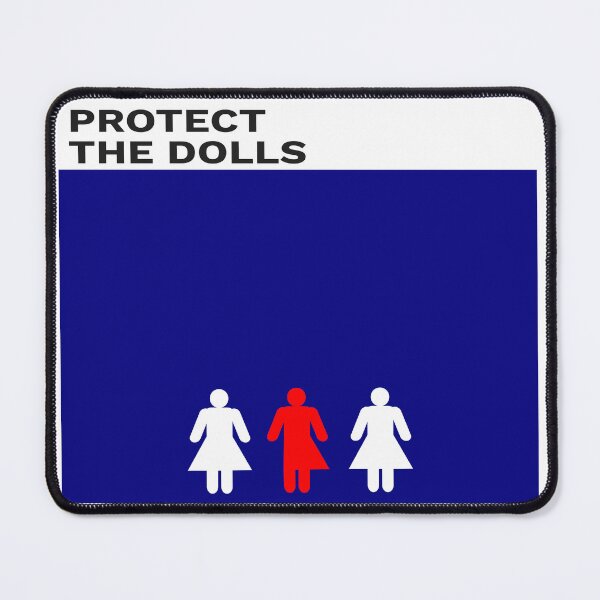 Item preview, Protect The Dolls designed and sold by Wiibidi Creative.